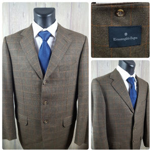 Ermenegildo Zegna Mens 42R Sport Coat Blazer